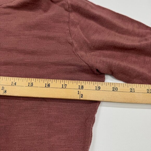 Monrow Women’s Pullover Hoodie Dusty Rose Size Small - Picture 4 of 10